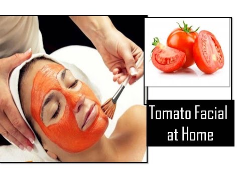 Best Tomato Facial at Home to Get Fair Spotless GLOWING SKIN