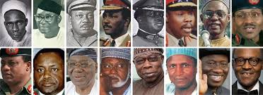 List Of Nigerian Presidents From 1960 Till Date