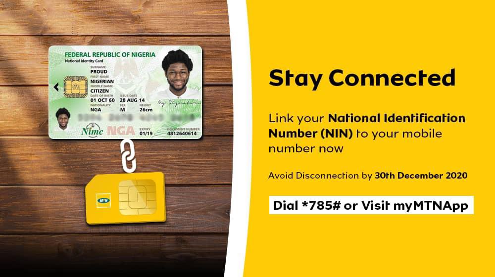 How To Link MTN Number To NIN