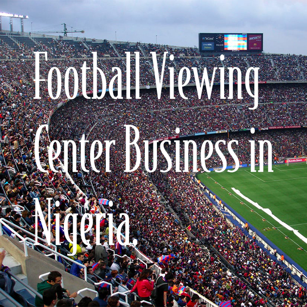 How To Start Football Viewing Centre In Nigeria