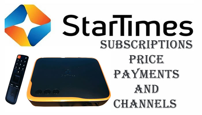 startimes subscription prices