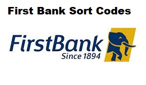 First Bank Sort Code