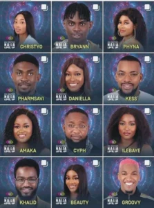 Big Brother Naija Season 7 Housemates