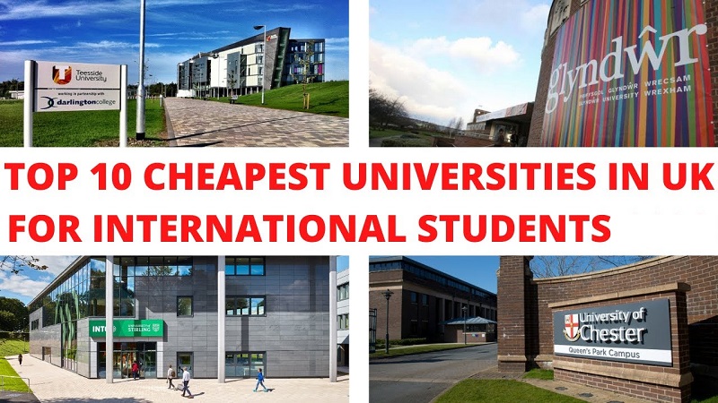 Cheapest Universities In UK