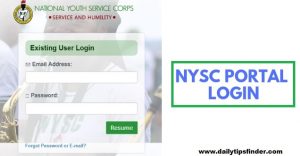 NYSC Portal