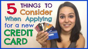 Must Consider Before Applying for a Credit Card